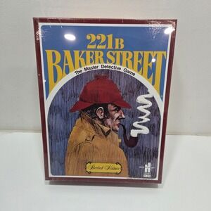 Sherlock Holmes 221B Baker Street Master Detective Game (Brand New)